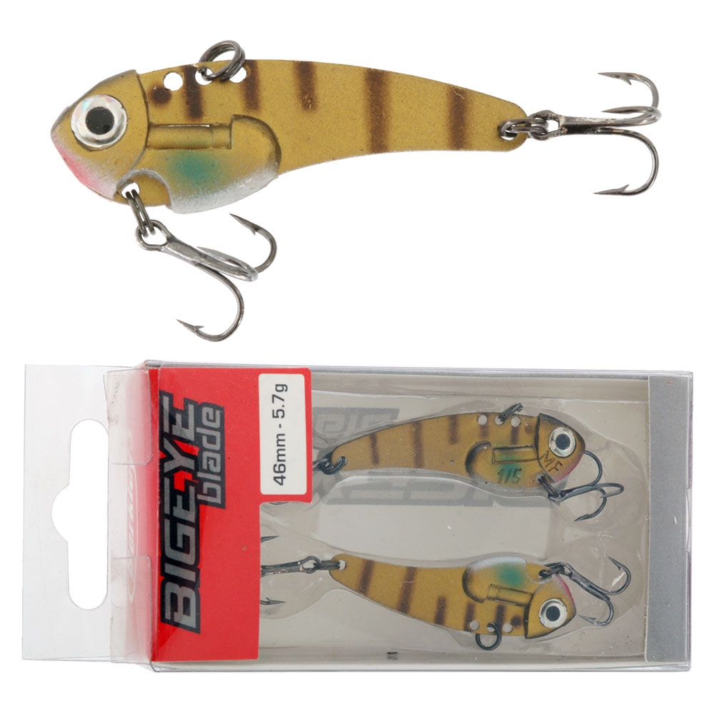 Berkley Big Eye Blade Sonic Rattle Lure 5.7g 46mm Ninja Qty 2