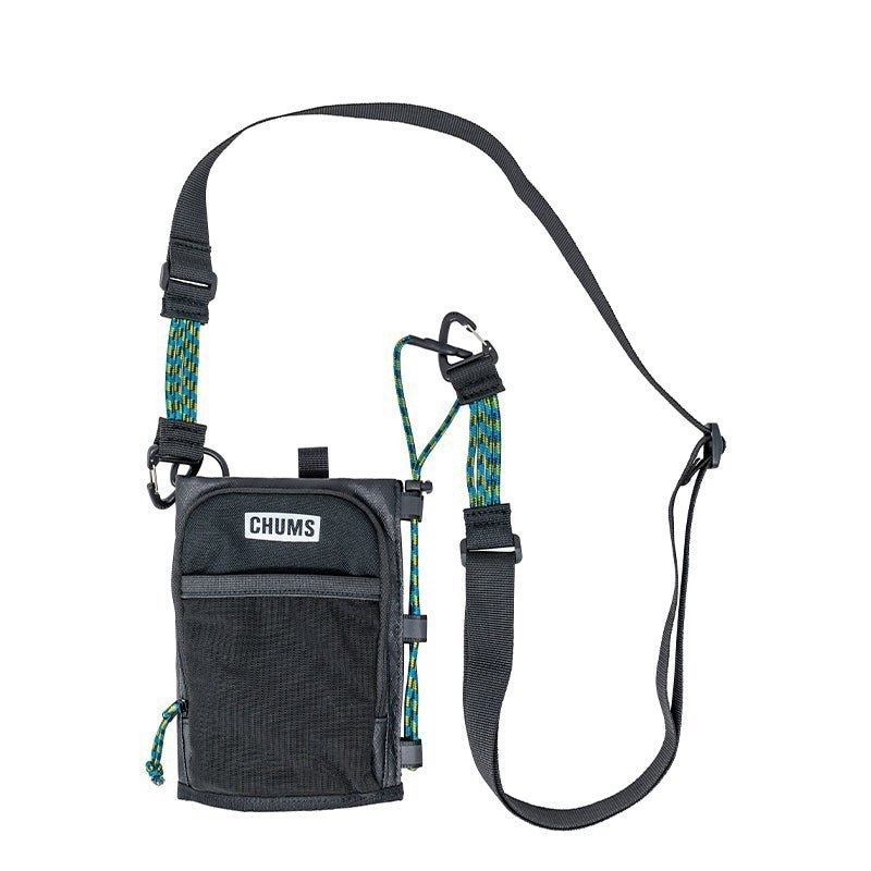 Chums Rover Bottle Sling Bag with Phone Pouch Black