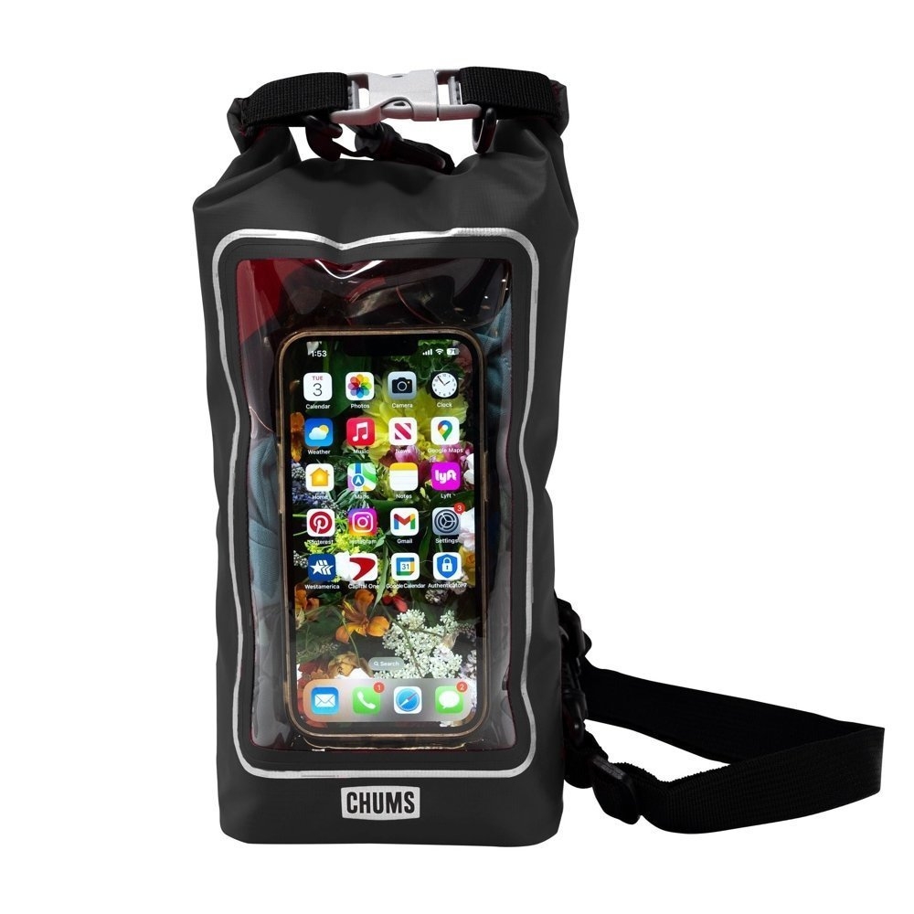 Chums High Water Phone and Tote Bag 2L Black