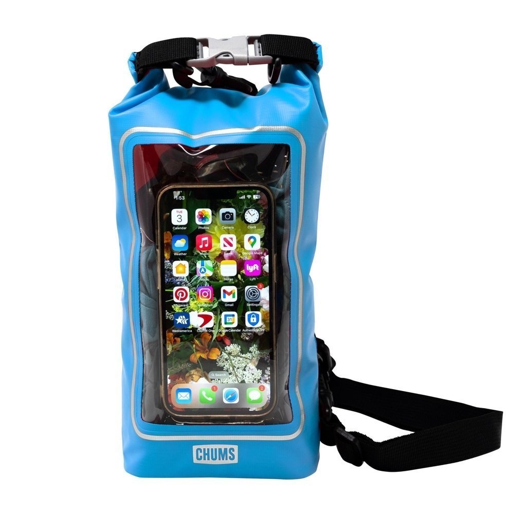 Chums High Water Phone and Tote Bag 2L Blue