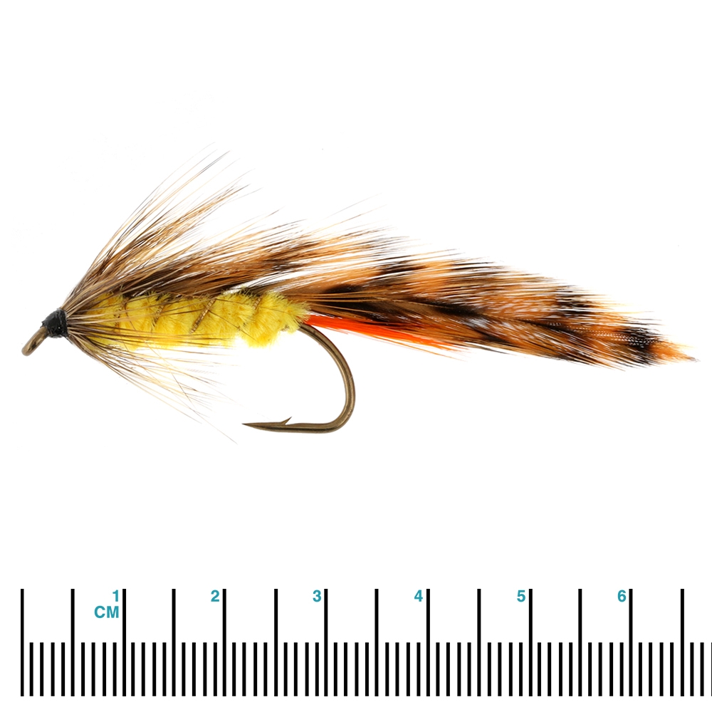 Fishfighter Parsons Glory Yellow Lure Fly Size 2