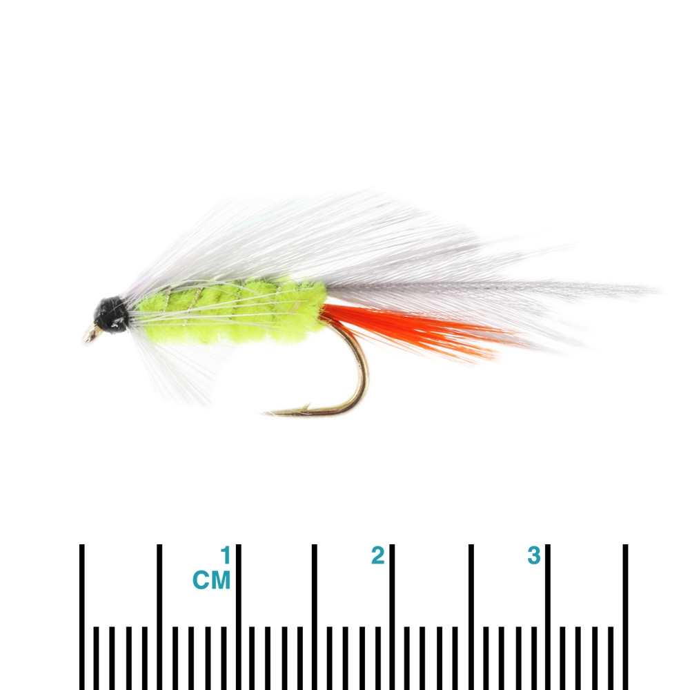 Fishfighter Grey Ghost Lime Lure Fly Size 8