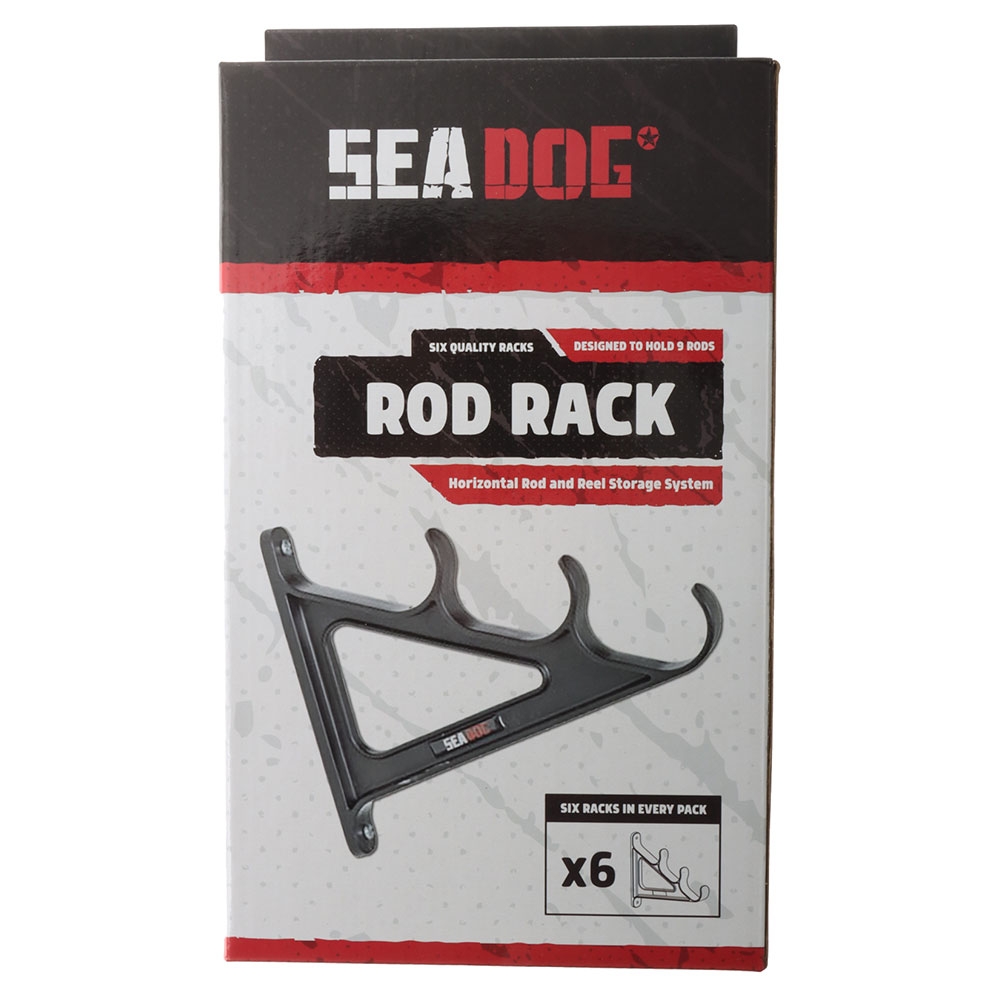 Sea-Dog Horizontal 9 Rod Rack