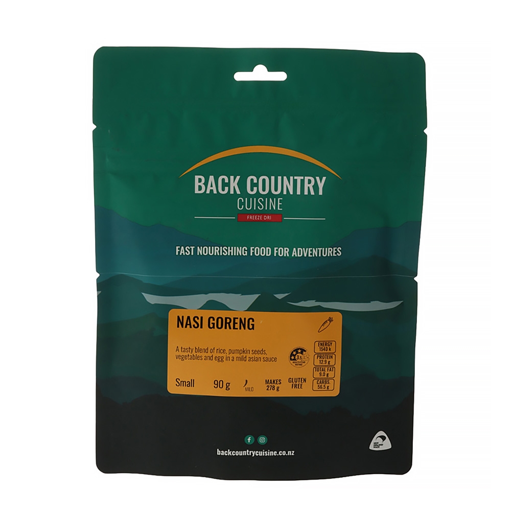 Back Country Cuisine Freeze Dried Meal Nasi Goreng Small 90g