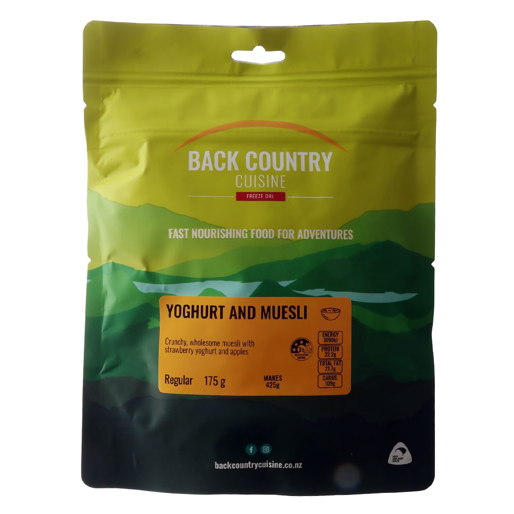 Back Country Cuisine Yoghurt and Muesli Regular