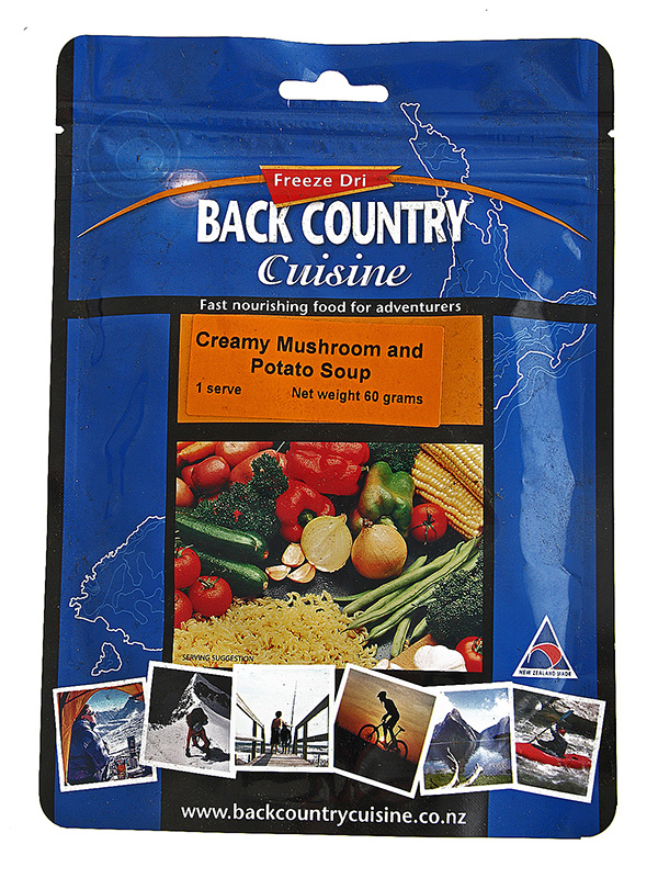 Back Country Cuisine Creamy Mushroom and Potato Soup