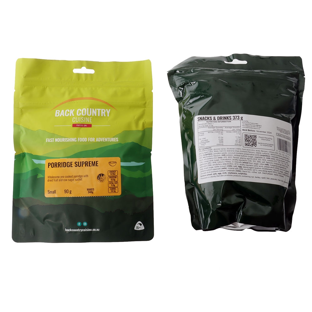 Back Country Cuisine Classic 24 Hour Emergency Ration Pack - Solo