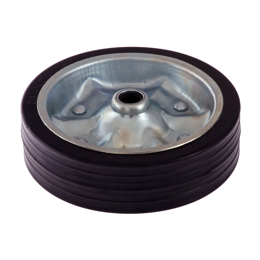 AL-KO Replacement W200S Rubber Tyre for Jockey Wheel Steel Rim