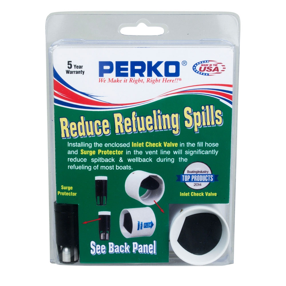Perko Inlet Check Valve and Surge Protector Combo Pack