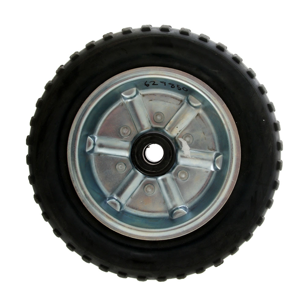 AL-KO Replacement W350P Wheel Rubber Tyre With Steel Rim 250x80mm