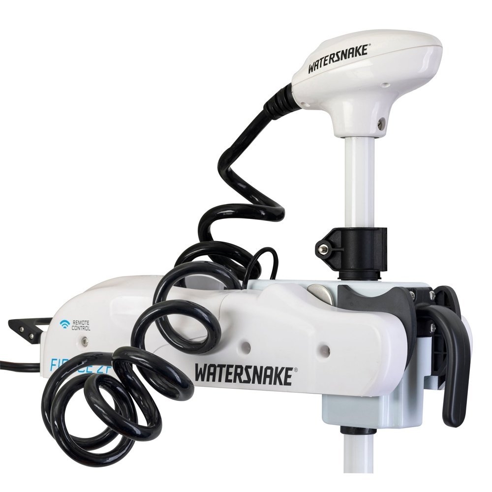 Watersnake Fierce 2F 65lb 54in Remote Bow Mount Trolling Motor with Foot Control
