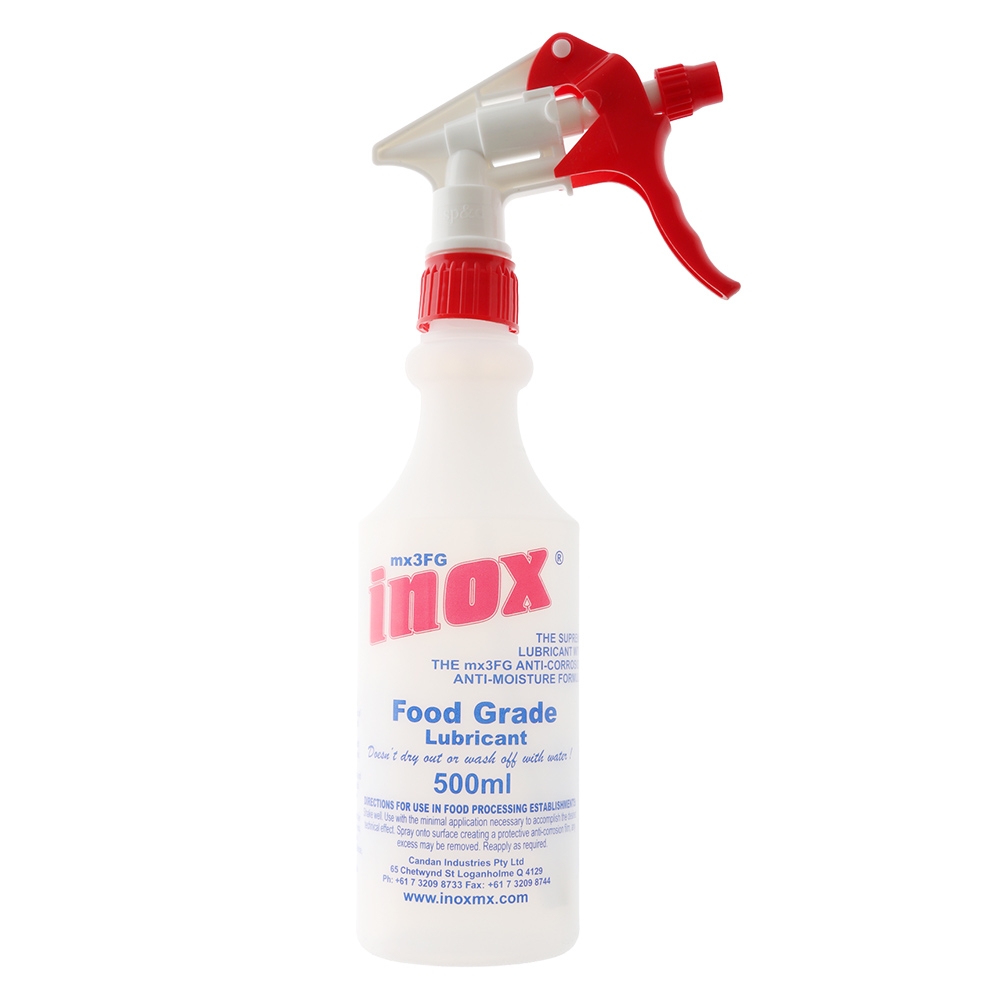 INOX MX3FG Food Grade Lubricant 5L with Spray Applicator