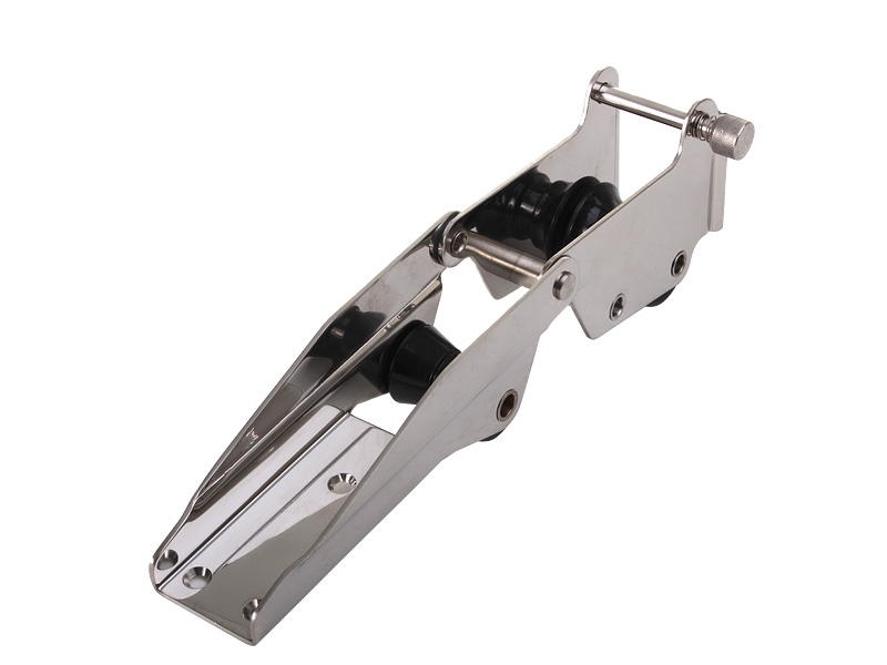 Stainless 316 Self Launching Double Bow Roller 355mm