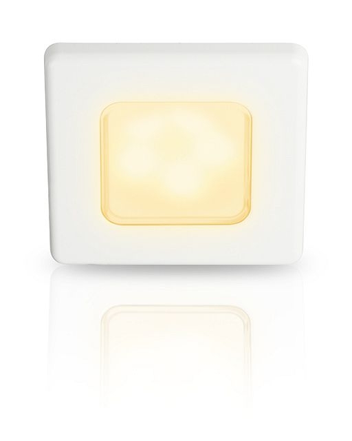 Hella Marine EuroLED 75 Square Downlight Warm White 12V DC