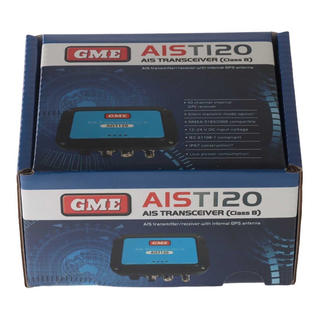 GME AIST120 AIS Transceiver with Internal GPS Antenna - Class B