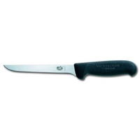 Victorinox Straight Blade Boning Knife Black Handle 15cm Thumbnail Victorinox Straight Blade Boning Knife Black Handle 15cm