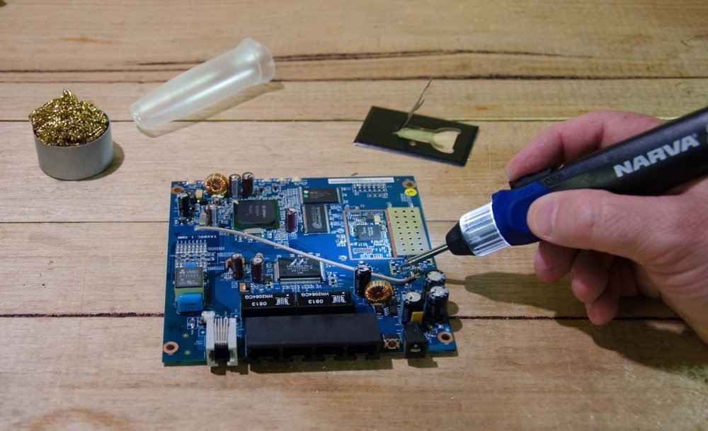 NARVA Rechargeable Soldering Iron Kit 50W