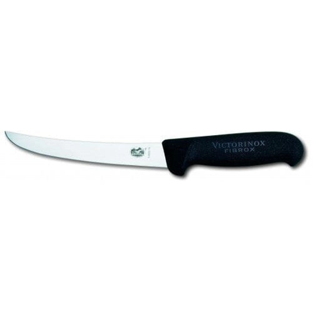 Victorinox Curved Blade Boning Knife Black Handle 15cm Victorinox Curved Blade Boning Knife Black Handle 15cm