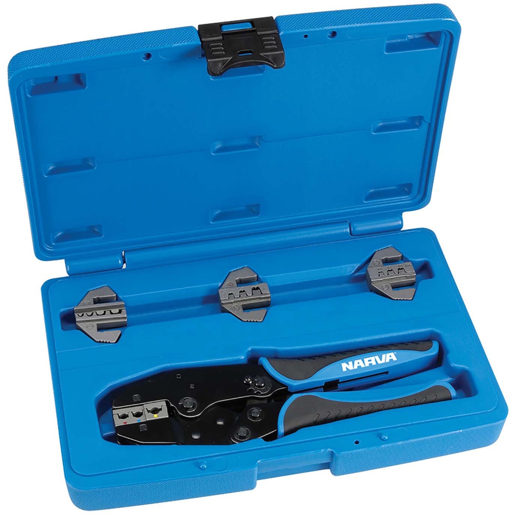 NARVA Professional Ratchet Crimping Set