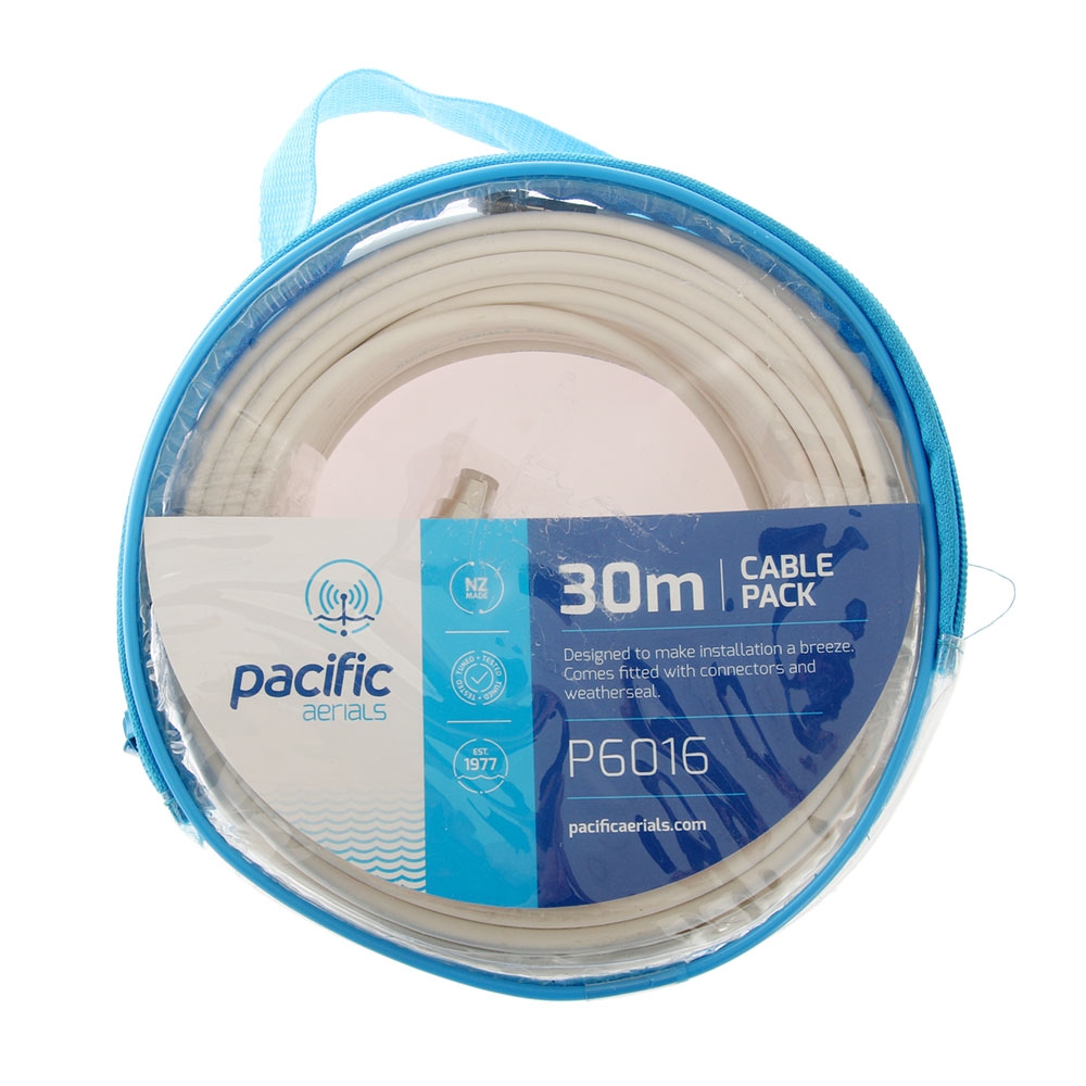 Pacific Aerials P6016 VHF Cable Pack 30m