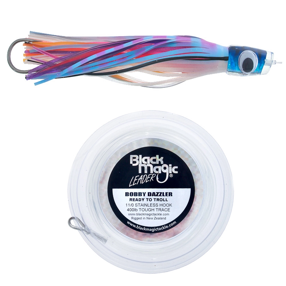 Black Magic Bobby Dazzler Tuna Lure 320mm Single Rigged Black Magic Bobby Dazzler Tuna Lure 320mm Single Rigged