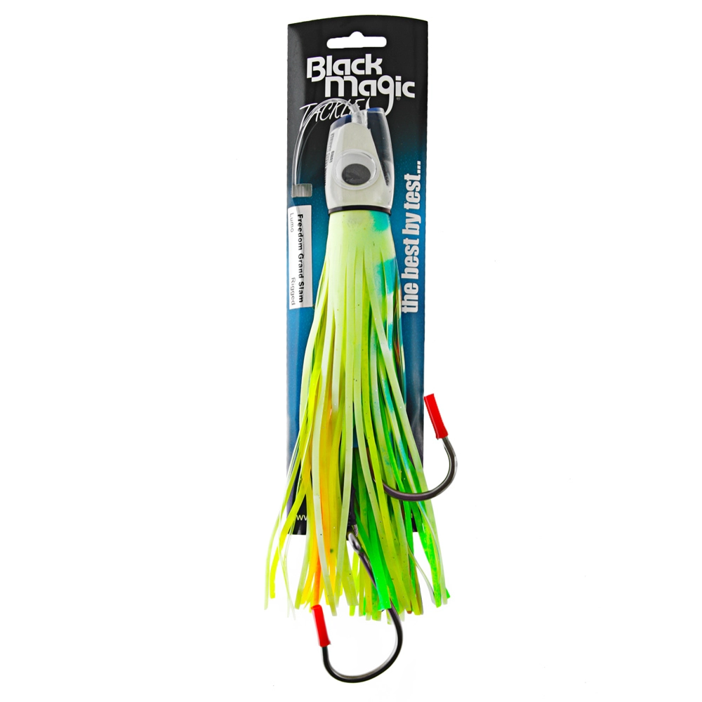 Black Magic Freedom Grand Slammer Tuna Lure Lumo 27cm - Double Rigged Black Magic Freedom Grand Slammer Tuna Lure Lumo 27cm - Double Rigged