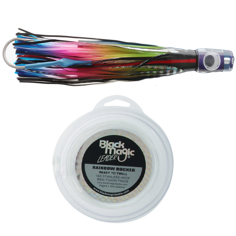 Black Magic Rainbow Rocker Premier Lure