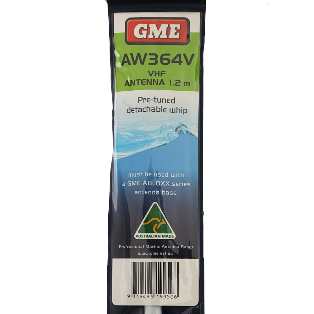 GME AW364V VHF Detachable Aerial 1.2m