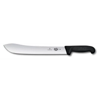 Victorinox Butcher Knife Black Handle 31cm Thumbnail Victorinox Butcher Knife Black Handle 31cm