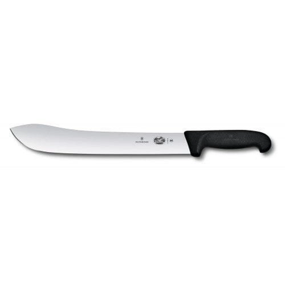 Victorinox Butcher Knife Black Handle 36cm Victorinox Butcher Knife Black Handle 36cm