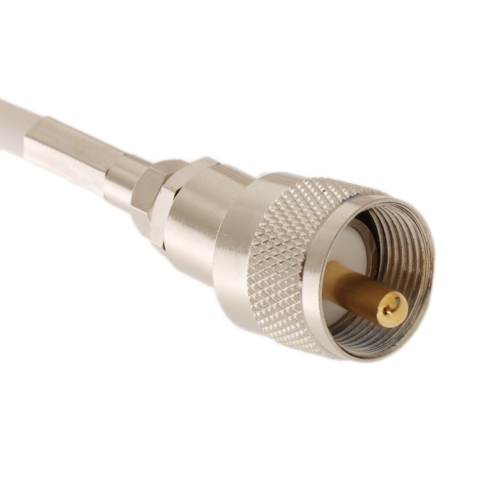 Pacific Aerials P6166 Longreach Pro Stainless Antenna Deck Mount with 5m Cable