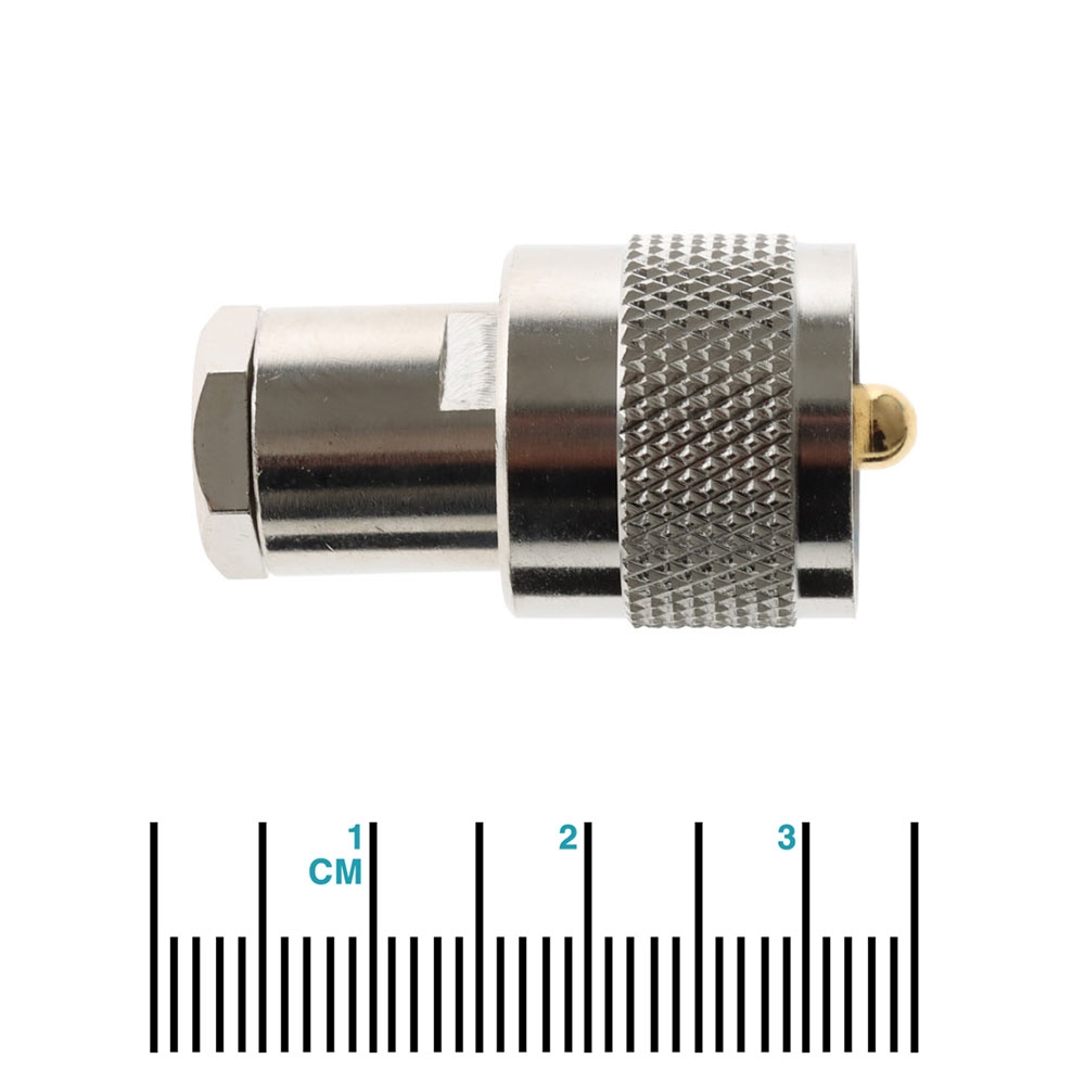 Pacific Aerials Longreach Pro VHF 4-Way Stainless Antenna Deck Mount with 5m Cable