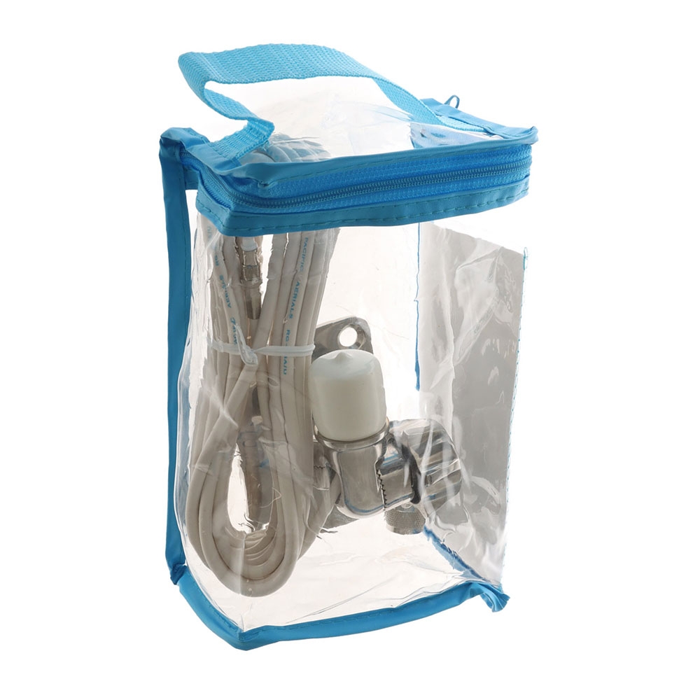 Pacific Aerials Longreach Pro VHF 4-Way Stainless Antenna Deck Mount with 5m Cable