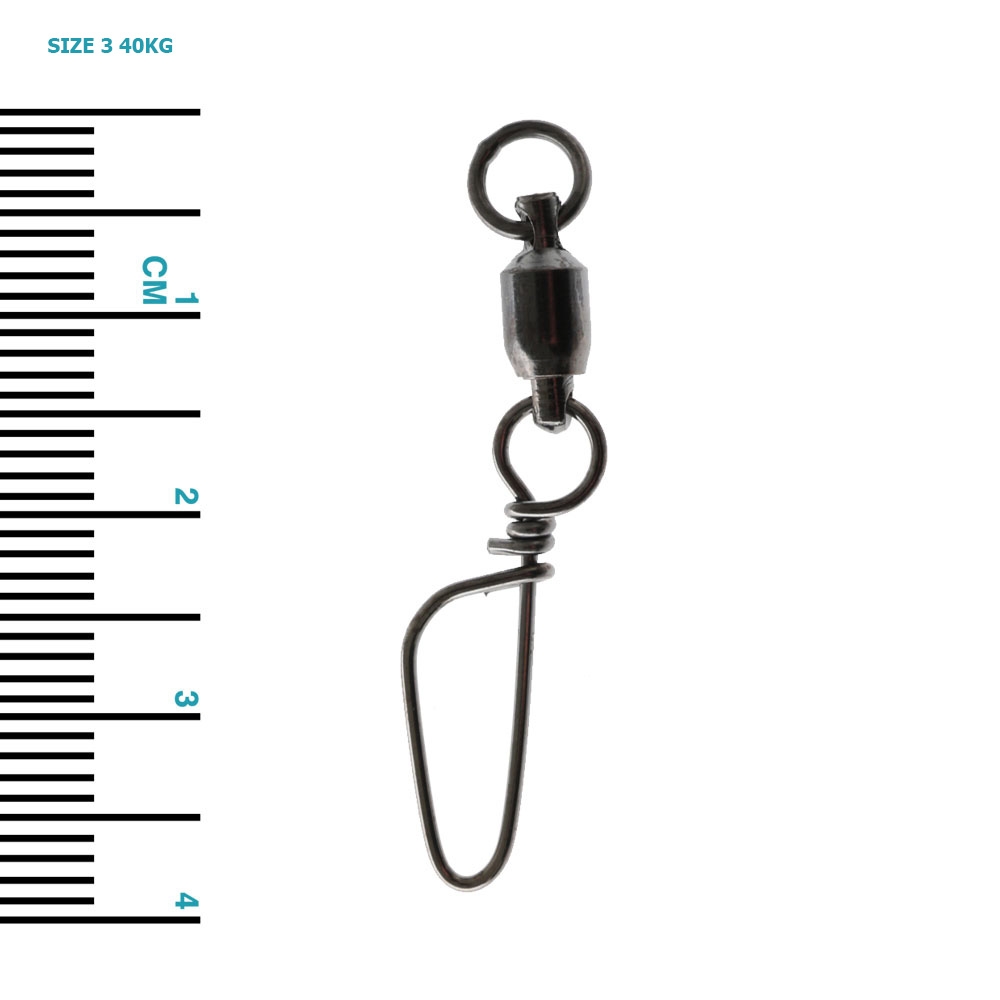 ManTackle Game Fishing Snap Swivels Qty 5