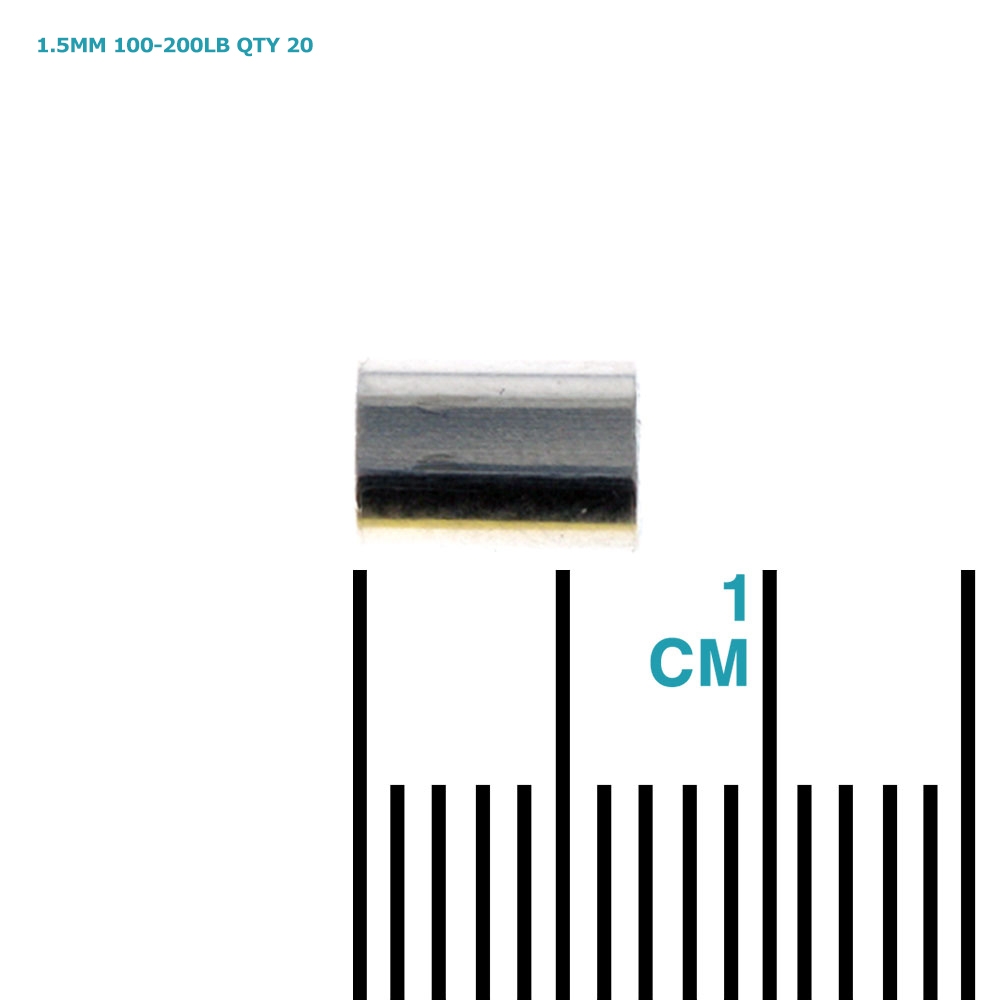 ManTackle Aluminium Crimp Sleeves Qty 20