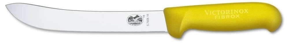 Victorinox Butcher Knife Yellow Handle 18cm Victorinox Butcher Knife Yellow Handle 18cm