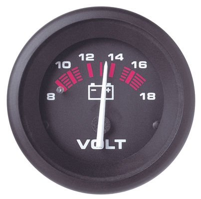 Sierra 57901P Amega Series Voltmeter 5.08cm 8-18VDC
