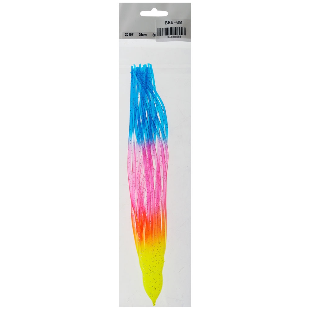Bonze BS6 Game Lure Replacement Skirt 245mm 08 Rainbow