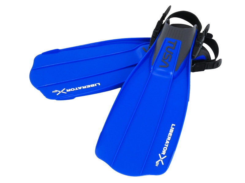 TUSA Liberator X-Ten Dive Fins Small Cobalt Blue