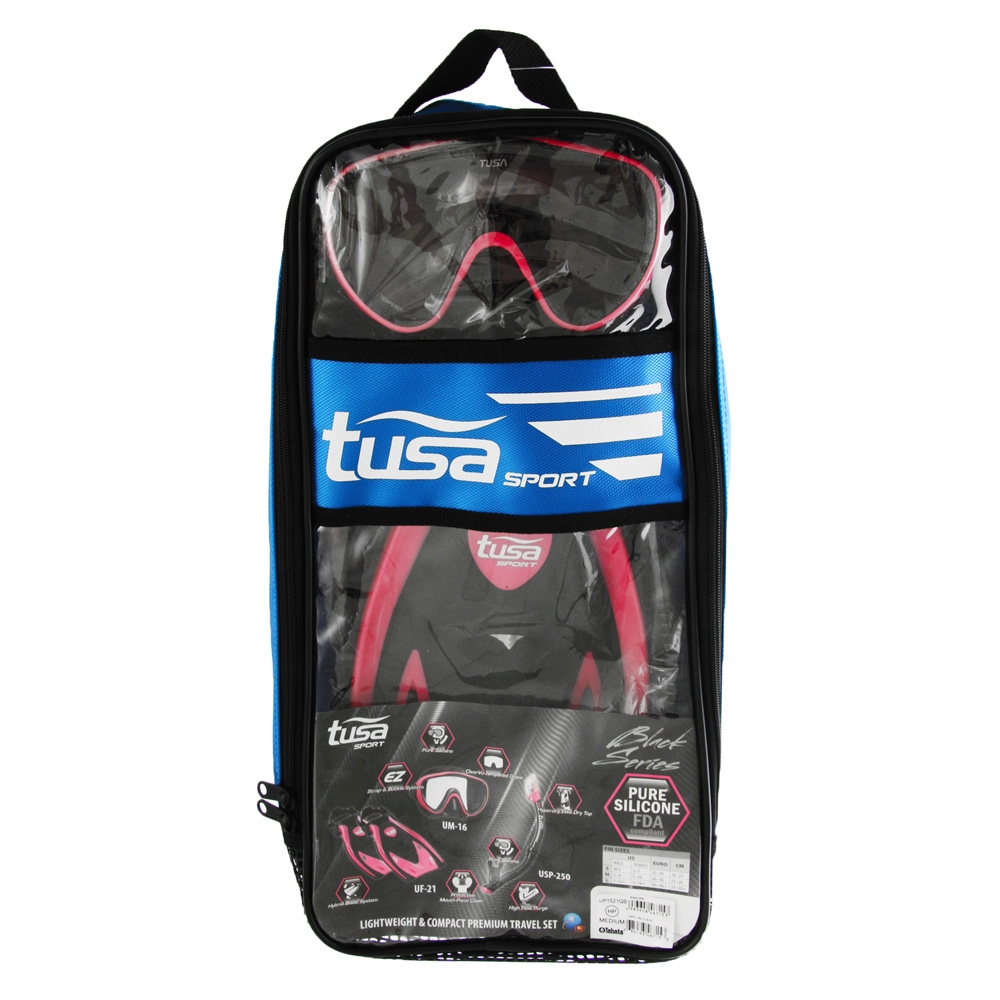 TUSA Sport Serene Womens Dive Mask Snorkel and Fins Set