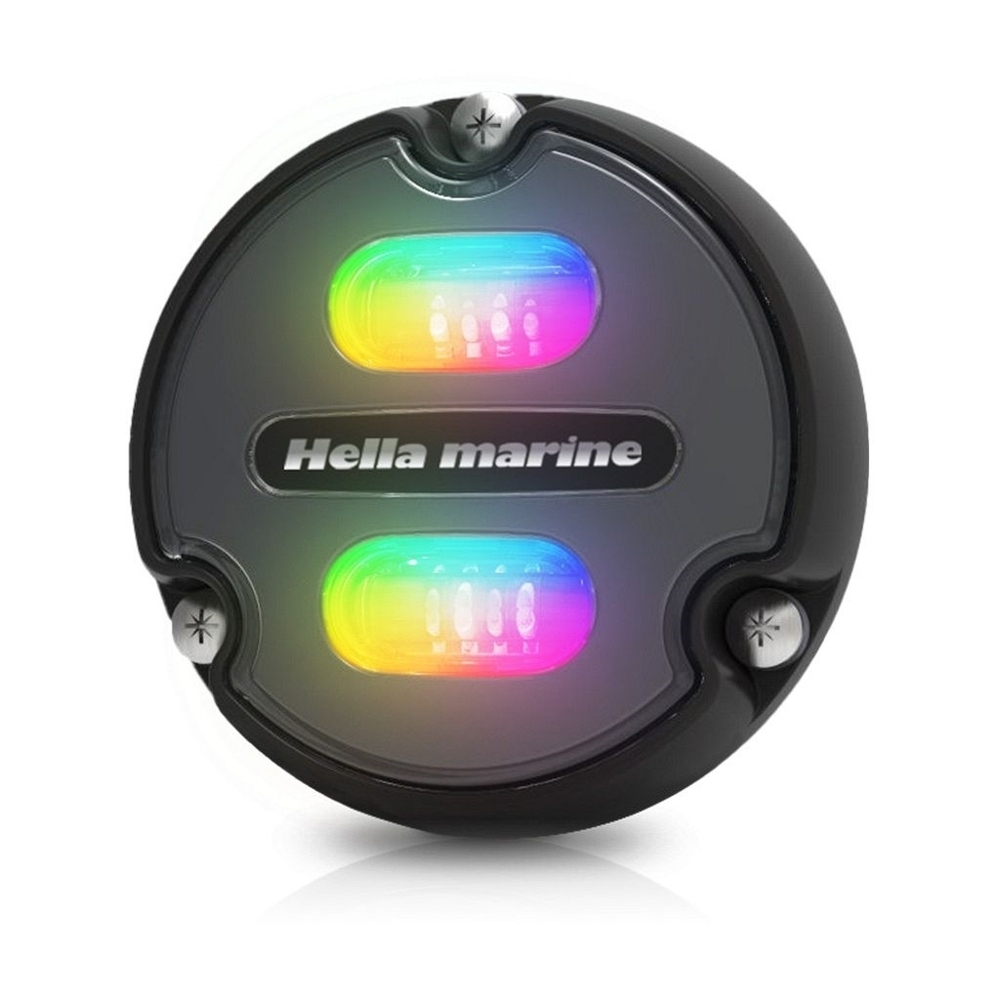 Hella Marine Apelo A1 RGB Underwater Light Charcoal Lens 15W