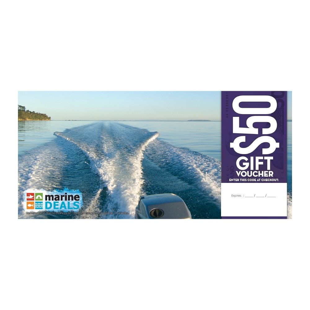 Marine Deals $50 Gift Voucher with Sleeve - Wake