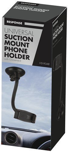 RESPONSE Gooseneck Suction Cup Mount Phone Holder