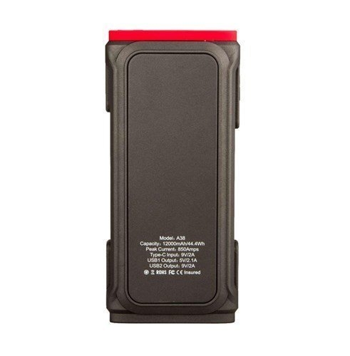 Powertech 12V 850A Jump Starter and Powerbank with 10W Wireless Qi Charger