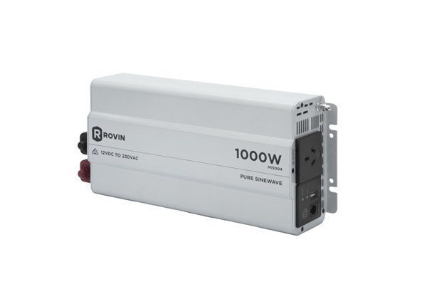 Rovin Pure Sinewave Inverter 12V DC to 230V AC 1000W