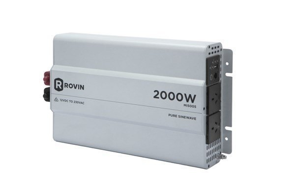 Rovin Pure Sinewave Inverter 12V DC to 230V AC 2000W