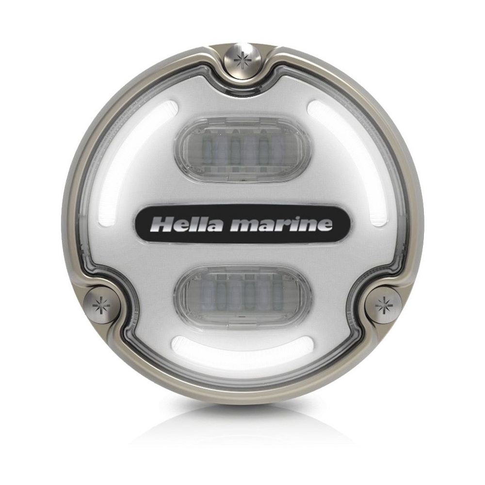 Hella Marine Apelo A2 Bronze RGB Underwater Light White Lens