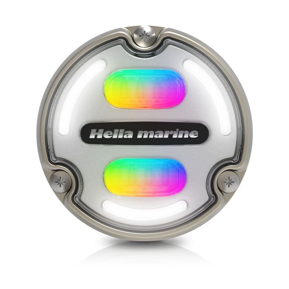 Hella Marine Apelo A2 Bronze RGB Underwater Light White Lens