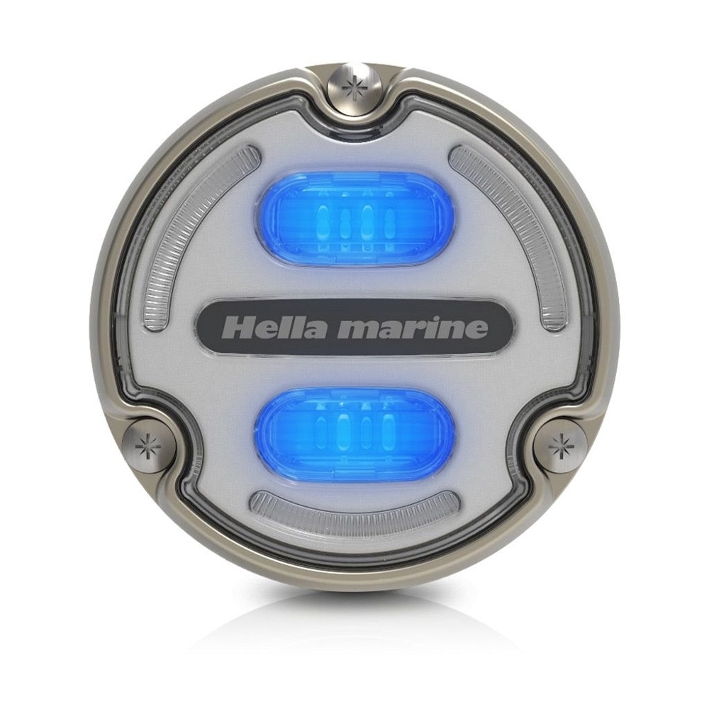 Hella Marine Apelo A2 Bronze White/Blue Underwater Light White Lens