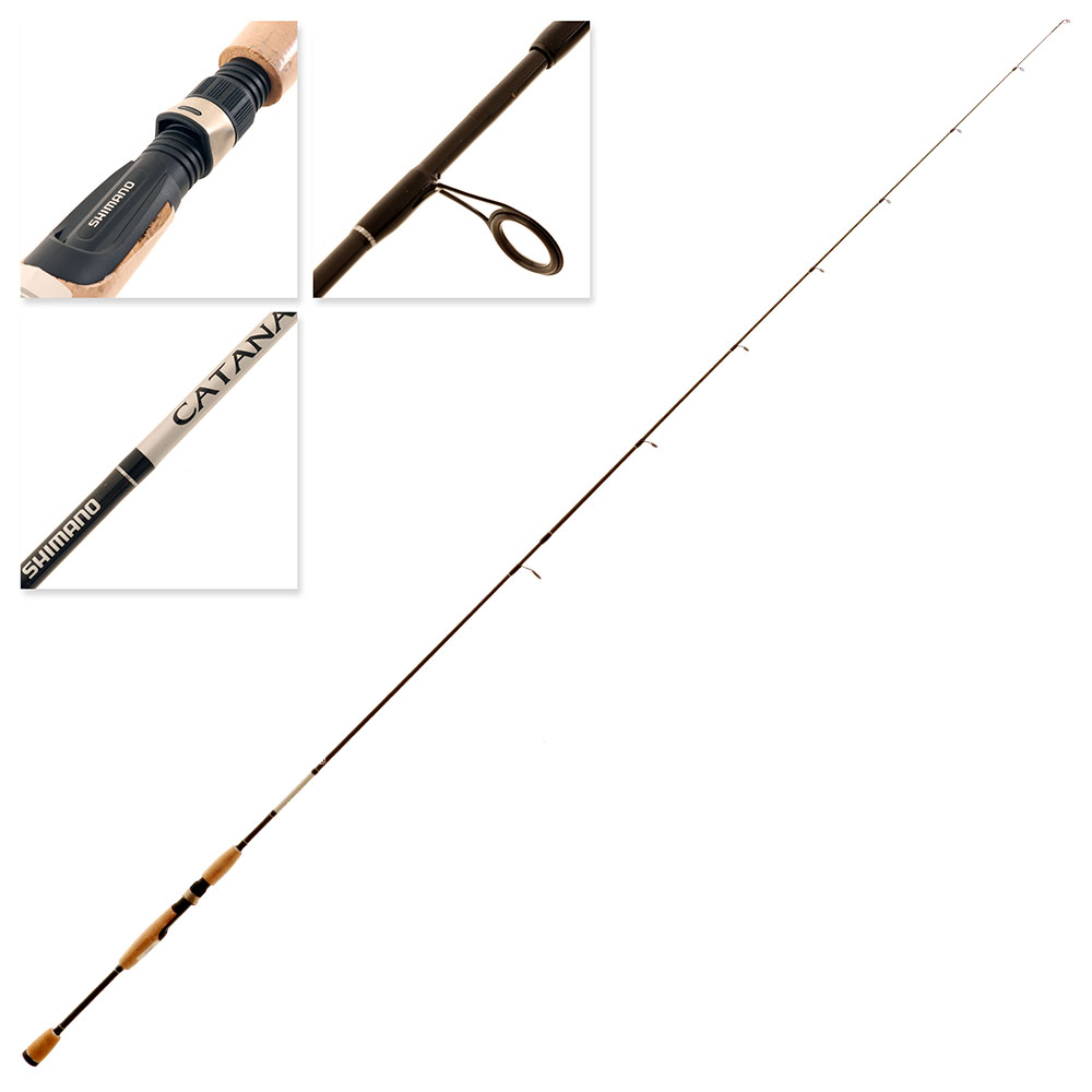 Shimano Catana Soft Bait Spinning Rod 7ft 3-5kg 2pc